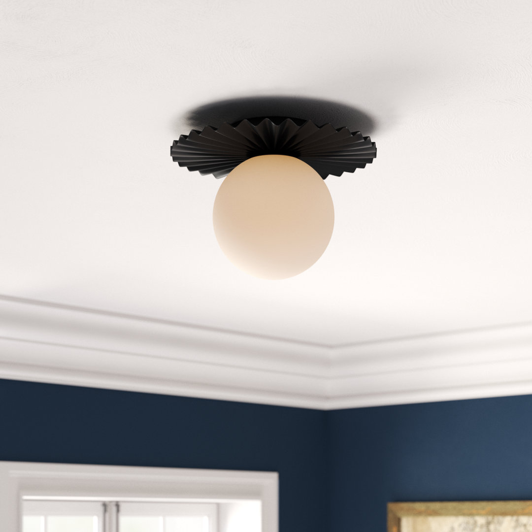 Abbey Glass Flush Mount